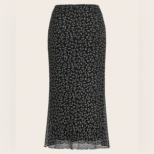 Ditsy Floral High Waist skirt